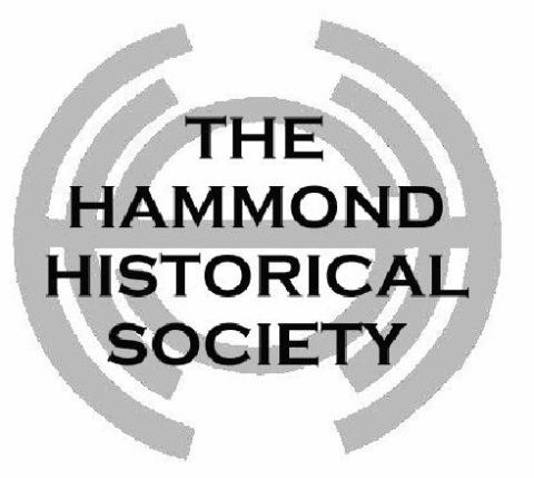 An abstract image of the Hammond Historical Society logo