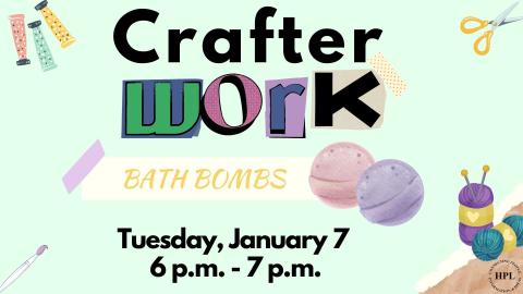 Crafterwork Bathbombs date and time