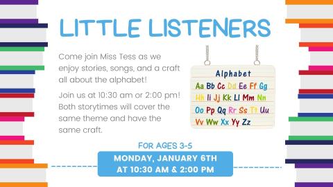 Little Listeners Alphabet