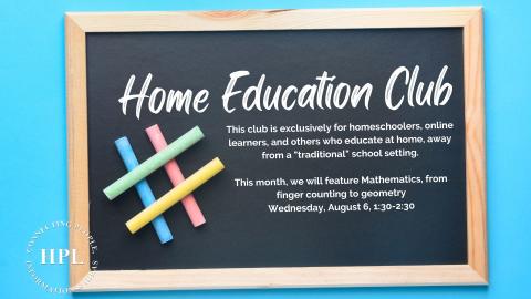 Home Education Club 8/6/25