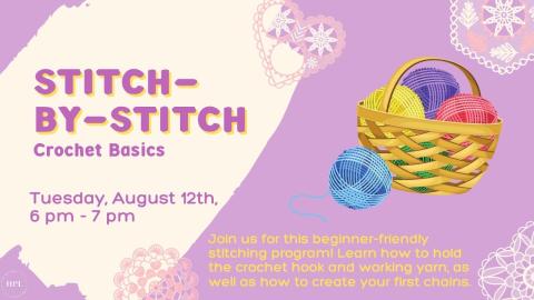Stitch by Stitch August 12