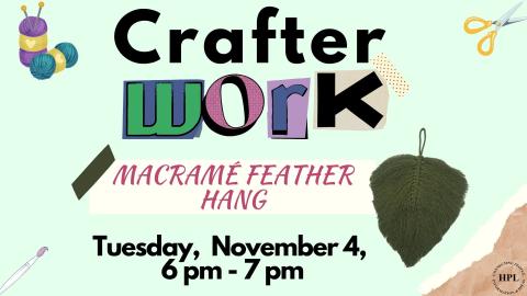 Crafterwork November 4
