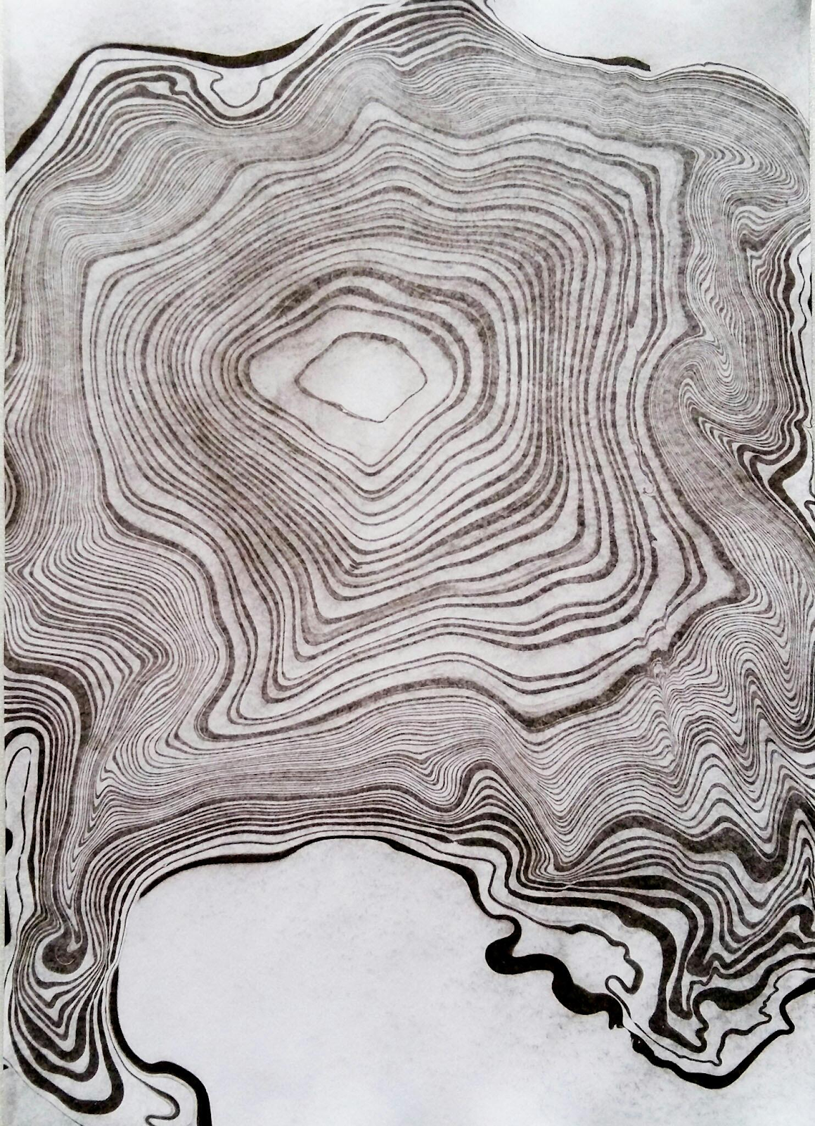 Suminagashi Ink Marbling Paper