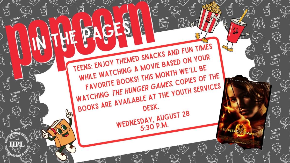 popcorn in the pages august 28 information 