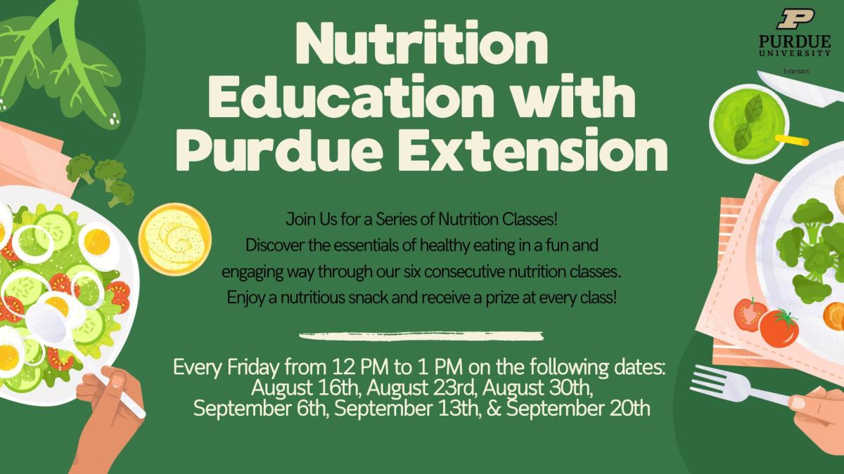 purdue extension nutriton education