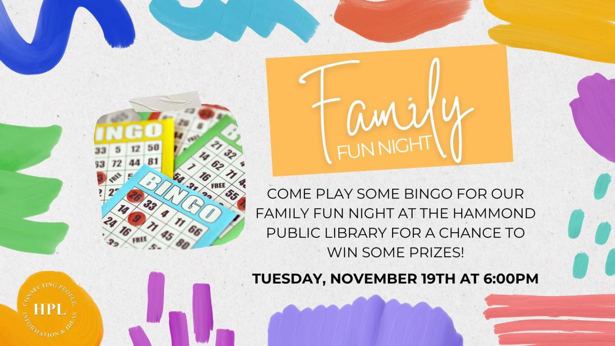 Family Fun Bingo