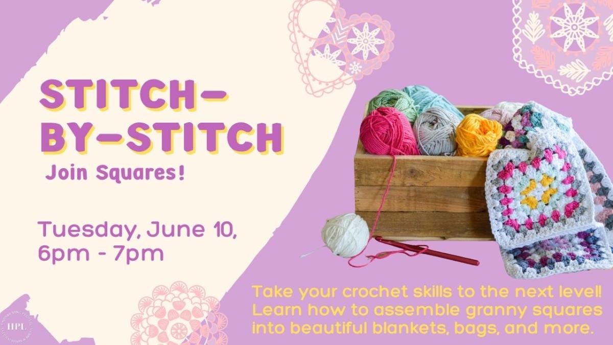 Stitch-by-Stitch: Join Squares! 