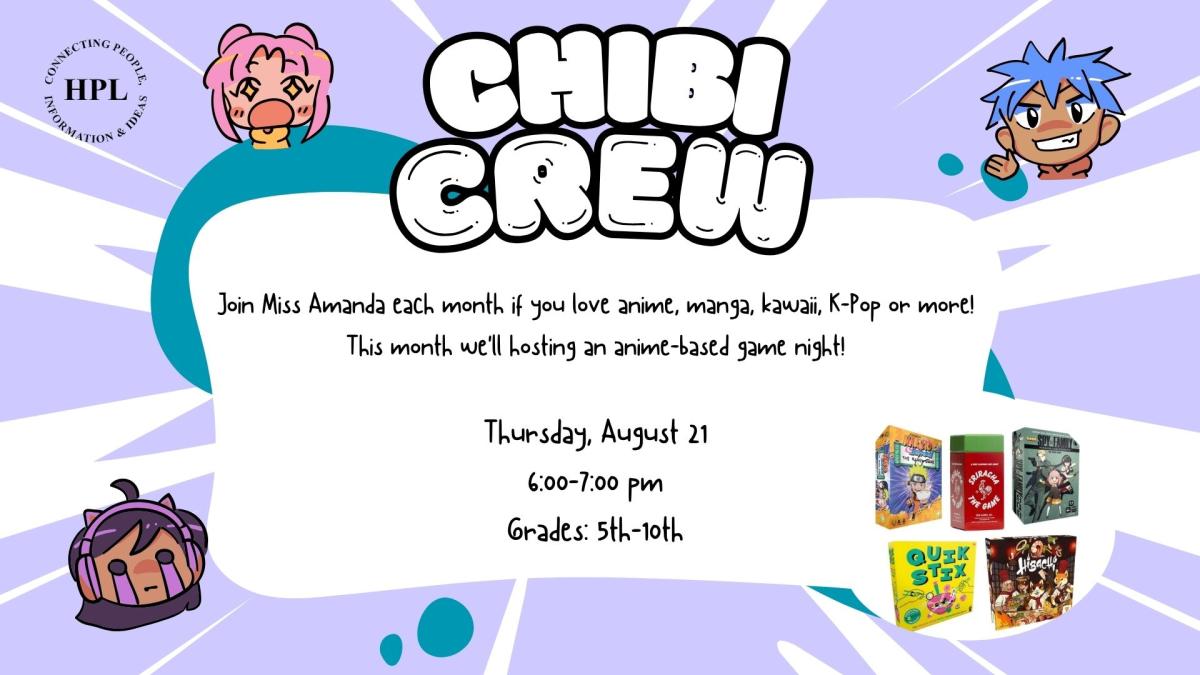 anime-based game night