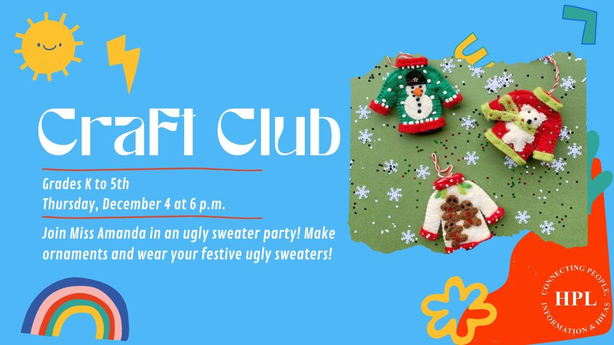 ugly sweater ornament